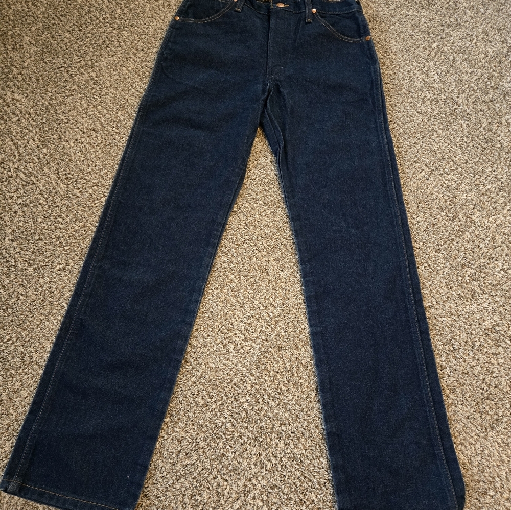 Wranglers Dark Blue Denim Jeans Like New